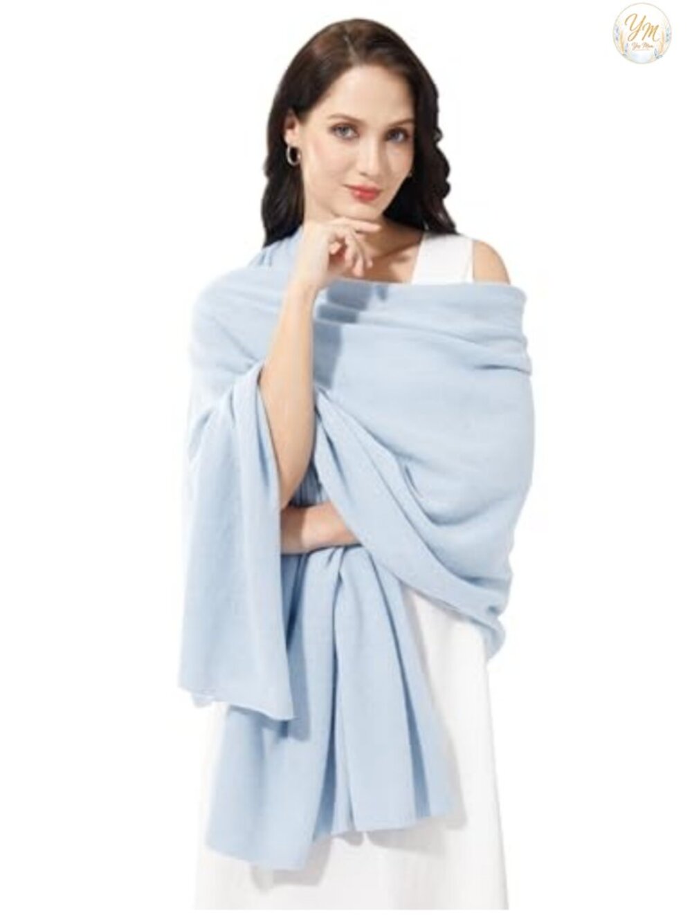 Luxury Cashmere Blend Wrap Shawl Stole Extra Large Scarf for Women Travel